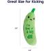 Petstages Crunchy Pickle Kicker Cat Toy - Dental and Catnip Infused - Buy Online on GoSupps.com