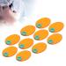 10pcs Light Shading Board Light Curing Shield Plate Instrument Accessory for Eye Protection - Yellow