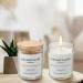 VETOUR Glass Fragrance Candles 4PCS Freesia+Jasmine Soy Candle Set | 21.2 OZ | 160 Hours | Aromatherapy Gift for Women | Mother's Day & Christmas - Buy Online on GoSupps.com