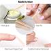 3 Boxes Nail Art Rhinestones & Gems Set - Clear Crystals Mix Sizes, 2 Picker Tools, Wooden Sticks, Tweezer - Buy Online on GoSupps.com
