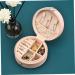 Zerodeko 2pcs Portable Jewelry Box Mens Earring Men Earring Small Earrings Container Girl Jewelry Earring Case Hoop Earrings for Girls Small Containers Watch Box Leather Travel Vintage 10X10X5CMx2pcs Pinkx2pcs - Buy Online on GoSupps.com