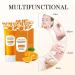 Gmeelan Orange Exfoliating Whitening Gel Scrub 2-Pack - Brightening Facial Cleanser with Vitamin C Dark Spot Treatment for Face & Body Complete 2-Bottle Skincare Course (1 PCS) 1.7 Fl Oz (Pack of 2) - Buy Online on GoSupps.com
