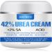 Urea 42% Foot Cream for Cracked Heel Repair and Callus Remover - Maximum Strength for Dry and Hard Skin - 100g (Original Scent) - Buy Online on GoSupps.com