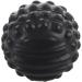 2X PU Foam Shock Fascia Ball - Muscle Relaxation & Fitness Massage Ball - Black | International Shipping Available - Buy Online on GoSupps.com