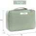 Queboom Green Travel Makeup Bag for Women - Cosmetic Toiletry Bag for Girls - Buy Online on GoSupps.com