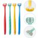 Healvian Infant Dental Oral Triple Clean Toothbrushes - 4pcs Kids Soft Toothbrush Set for Children and Toddlers - Buy Online on GoSupps.com