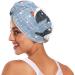 Cute Funny Penguins Hair Towel 2 Pack | Super Absorbent Quick Dry Hair Turbans for Women & Girls - Perfect for Travel - Buy Online on GoSupps.com