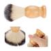 Wooden Shaving Brush Stand for Men - Portable Soft Synthetic Hair Handle | Barber Salon Tool - Buy Online on GoSupps.com