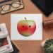 Buy Cute Apple Face Microfiber Lens/Eyeglasses Cleaning Cloths - Set of 2 | International Shipping Available - Buy Online on GoSupps.com
