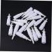 Beavorty 40 Pcs Mini Travel Bottles Set - Refillable Spray and Direct Injection Containers for Liquids - White Colloid Size - TSA Approved - Buy Online on GoSupps.com