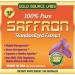 Saffron Extract Supplement - 88.25mg Capsules with .3% Safranal Extract & Saffron Powder - 60 Vegetarian Pills for Weight Loss & Eye Health - Buy Online on GoSupps.com