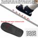 Post Op Shoe | Waterproof Recovery Plaster Shoe | Unisex Adjustable Lightweight Cast Cover | Small Black - Buy Online on GoSupps.com
