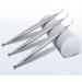 2 set Eyelashes Seperator Perm Tool Extensions Supplies Eye Lash Comb 2 set silver  - Buy Online on GoSupps.com
