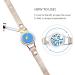 Avaner Essential Oil Diffuser Bracelet | Elegant Stainless Steel Tree of Life Design | Women's Aromatherapy Bangles with 10 Cotton Pads - Buy Online on GoSupps.com