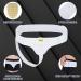 Hernia Belts for Men & Women - Adjustable Support Pain Relief with Removable Compression Pad - Left & Right Hernia - Size M (White) - Buy Online on GoSupps.com