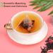 100% Natural Rose Black Tea Bag 150g/5.29oz (3g*50bags) th noir la rose 100% pur th rouge p tales de rose - herbes feuilles en vrac - sans OGM - infus 50 tasses - Buy Online on GoSupps.com