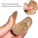 Soft Gel Arch Support Cushions - 2 Pairs (Cork) | Relieve Pain for Flat Feet & Plantar Fasciitis - Men & Women | SQHT Arch Pads Insole - Buy Online on GoSupps.com