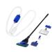 AQUANEAT Fish Tank Cleaning Tools, Fish Tank Cleaner,Fish Tank Siphon, Aquarium Water Change, with Fish Tank Net 5 in 1 Cleaning Set