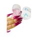 Jayded Nails Fuscia Glitter Acrylic Powder 1oz Professional Acrylic Nail Powder System For Acrylic Nails Extension Odor- Free Bubble-Free Long Lasting Wear No UV/LED Lamp Needed Perfect Consistency And Adhesion