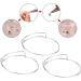 Stainless Steel Adjustable Bangle Rust Resistance Adjustable DIY Bracelet DIY Handmade Bangle 20PCS for Friends for Party - Buy Online on GoSupps.com