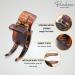 Parcelona French Small Tortoise Brown Shell Hair Claw Clip - 3/4 Inch - Buy Online on GoSupps.com