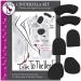 Braza Talk to The Heel Cinderella Kit - Assorted Shoe Comfort Insert Pads Black | Premium Heel Cushions for All-Day Comfort - Buy Online on GoSupps.com