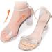3 Pairs Wear-Resistant Gel Heel Cushions & Metatarsal Pads for High Heels | Sweat Absorbing Non-Slip Comfort for Women - Buy Online on GoSupps.com
