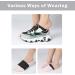 Foot Bandage Socks for Pain Relief | Gel Pads for Flat Feet | Unisex Midfoot Support - 2 Pairs (Black & Beige) - Buy Online on GoSupps.com