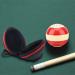 Billiards Cue Ball Training Artifact with Storage Bag - Portable Practice Assist Accessory for American Pool - Standard Lines and Dots - Size Ball + Bag - Buy Online on GoSupps.com
