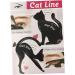 KALLORY Stencils 2pcs Eyeshadow Stencil Eye Stencil Eyeliner Stencil Mold The Cat Eye Makeup Set - Buy Online on GoSupps.com