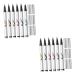 TOVINANNA 12 Pcs Eyeliner Pen for Women Eye Liner Pencils Eyeliner Stencils Make up Miss Abs Liquid Eyeliner