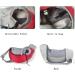 Petemoo Portable Pet Carrier Bag - Breathable Mesh Shoulder Bag for Dogs & Cats (up to 2.5kg) - Red - Buy Online on GoSupps.com