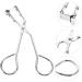 Buy 2pcs Stainless Steel Eyelash Curlers | Premium Eyelash Curling Tools for Women | Makeup Accessories for Gorgeous Lashes - Buy Online on GoSupps.com