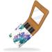 Travel Lipstick Organizer Case | Portable Makeup Bag with Mirror | Watercolor World Map Design - Buy Online on GoSupps.com