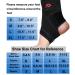 Adjustable Compression Ankle Braces 2PCS for Men & Women Breathable Support for Sprains, Sports Injuries - Large Classic Black - Buy Online on GoSupps.com