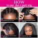 UNICE Kinky Straight V-Part Human Hair Wig - No Leave Out, Glueless & Beginner Friendly - Buy Online on GoSupps.com