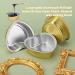 Buy Auklopvzz Gold Wax Melting Bowl - High-Temperature Aluminum Foil Shells for Hair Removal | 10 Pcs - International Shipping Available - Buy Online on GoSupps.com