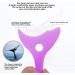 Silicone Eyeliner Tool | Silicone Eyeliner Stencil Lipstick Wearing Aid Face Cream Applicator Easy Makeup Tool Eyeliner Applicator Tool for Makeup Coatuiyo - Buy Online on GoSupps.com