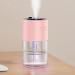Fovolat Portable Cool Mist Humidifiers - 280ml Personal Humidifier Travel Facial Mister - Rechargeable Cool Mist Humidifiers with Starry Projector Personal Desktop Humidifier for Bedroom Nightstand Pink - Buy Online on GoSupps.com