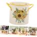 Buy Housoutil Box Slots Toothbrush Holder & Cutlery Rack - Galvanized Bathroom Organizer for Utensils & Laundry - Buy Online on GoSupps.com