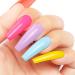 AIMEILI Neon Gel Nail Polish Set - Hot Pink, Orange, Purple, Blue Colors - 6pcs x 10ml - Summer Kit Set 12 - Buy Online on GoSupps.com