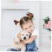 KALLORY 500pcs Hair Clip Decals Hair Pin Sewing Supply Flowers for Crafts Modeling Scarf Red 3.00X2.00X1.80CM - Buy Online on GoSupps.com