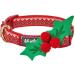 Blueberry Pet Holiday Christmas Festival Dog Collars with 10+ Designs - Small Holly Collar Covers - Buy Online on GoSupps.com