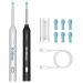 Oliman Ear Wax Removal - Earwax Remover Tool - Ear Cleaner with Camera - Earwax Removal Kit with Light - Ear Cleaner for for iPhone ipad Android Phones (Black or White) (White)