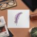 Azeeda Pink and Purple Angel Feather Microfiber Lens Cleaning Cloths - 2 Pack | International Shipping Available - Buy Online on GoSupps.com