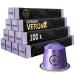 100 Organic Nespresso Compatible Pods - Espresso Verona Espresso Verona 100 Count (Pack of 1)