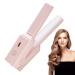Curling Iron | Rechargeable Hair Straightener and Curler | Safe Professional Curling Wand for Women of Straight and Curly Hair Pochy Pink