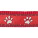 Red Dingo Collar - Stylish Red One Size for All Dogs | International Shipping Available - Buy Online on GoSupps.com