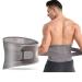 Wgust support belt for the lower back breathable back support with support sheets adjustable lumbar support waist belt to relieve back pain for men and women (size: XL/X-Large