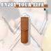 Earwax Cleaner Tool Set - 6 Pcs Spiral Stainless Steel Ear Picks Kit for Ear Wax Removal - Portable Cleaning Kit with PU Leather Case (Brown) - Buy Online on GoSupps.com